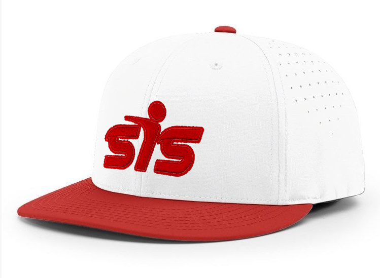 Smash It Sports CA i8503 Performance Hat - Red/White/Red