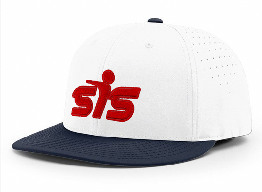 Smash It Sports CA i8503 Performance Hat - White/Navy/Red