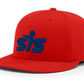 Smash It Sports CA i8503 Performance Hat - Red/Navy - Smash It Sports