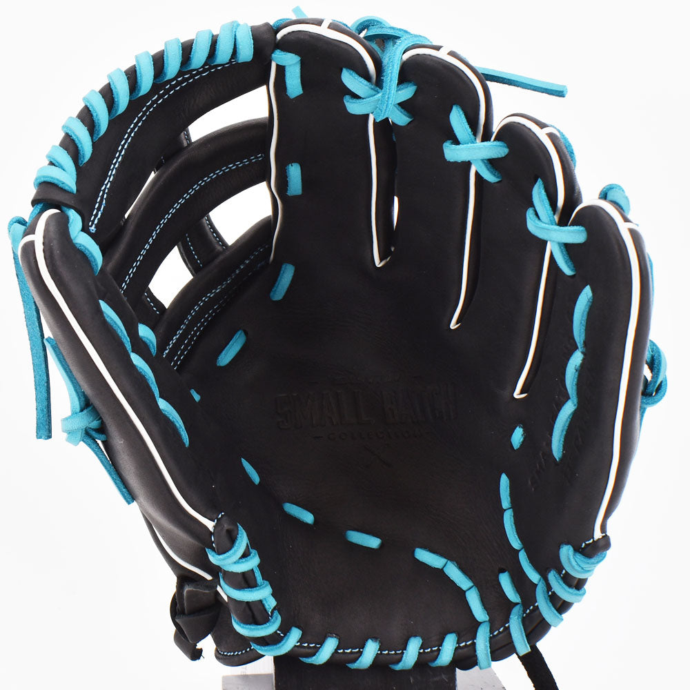 Easton Small Batch No. 61 Slowpitch Glove Black/Columbia Blue