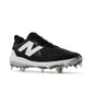 New Balance Women's FuelCell FUSE v5 Metal Fastpitch Softball Cleats - Black / Optic White - SMFUSEK5