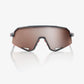 100 Percent Sunglasses - SLENDALE - Gloss Carbon Fiber - HiPER Crimson Silver Mirror Lens