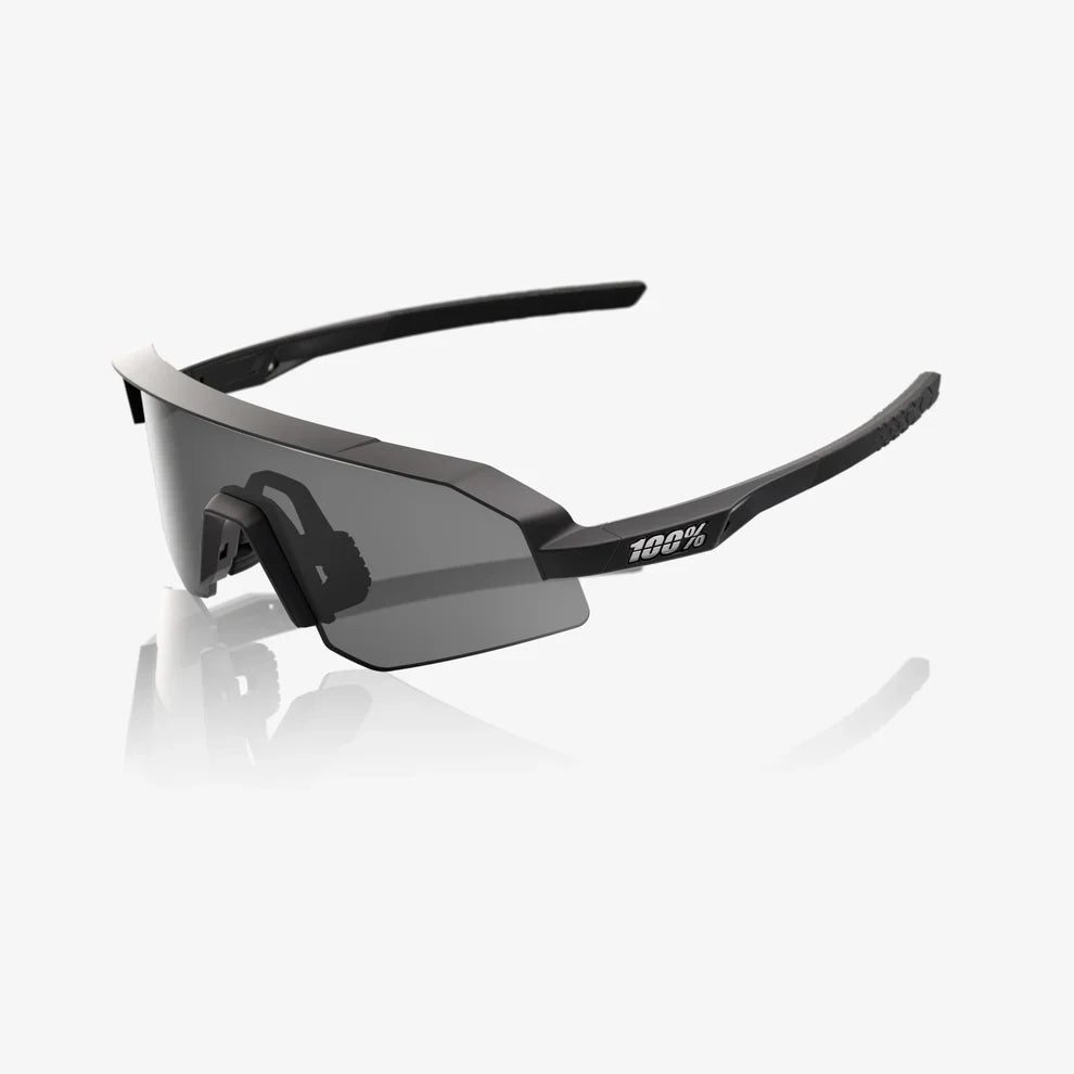 100 Percent Sunglasses - SLENDALE Youth - Matte Black - Smoke Lens