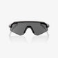 100 Percent Sunglasses - SLENDALE Youth - Matte Black - Smoke Lens