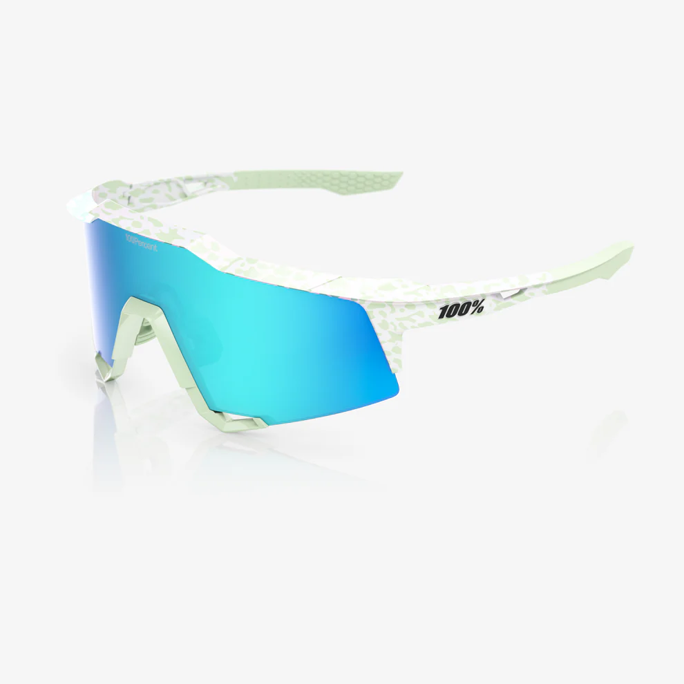 100 Percent Sunglasses - Speedcraft - Elly De La Cruz 2 - Blue Topaz Mirror Lens