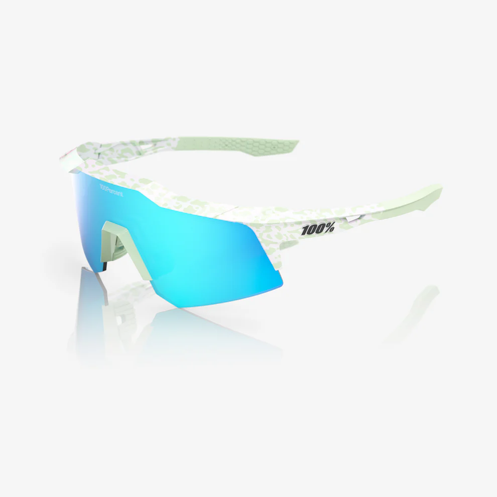 100 Percent Sunglasses - Speedcraft XS - Elly De La Cruz 2 - Blue Topaz Mirror Lens