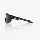 100 Percent Sunglasses - SPEEDCRAFT XS - Soft Tact Black - Smoke Lens