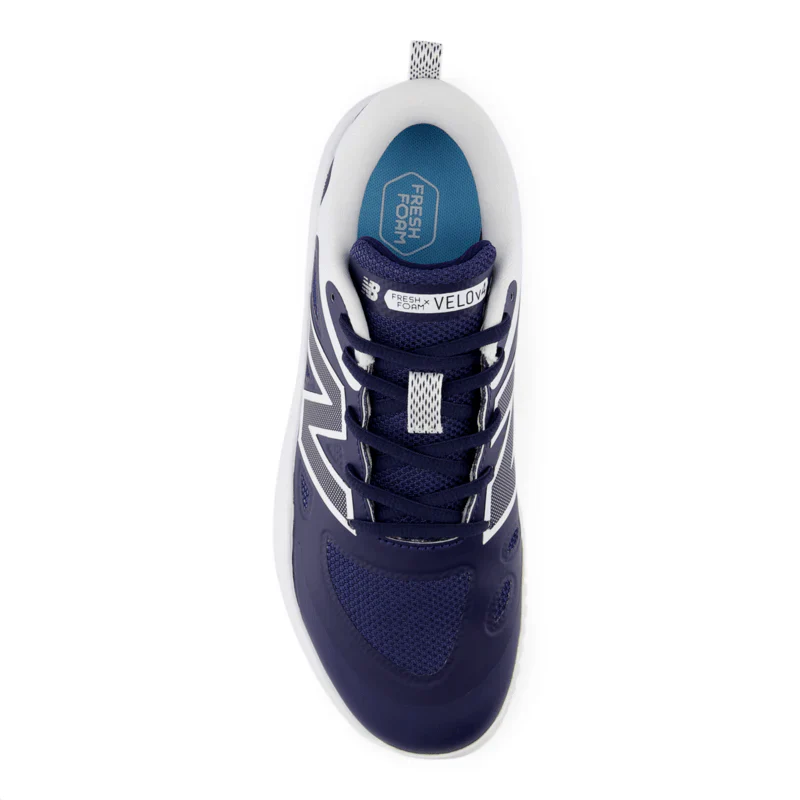 New Balance Women's Fresh Foam x Velo v4 Turf-Trainer Softball Shoes - Navy STVELON4