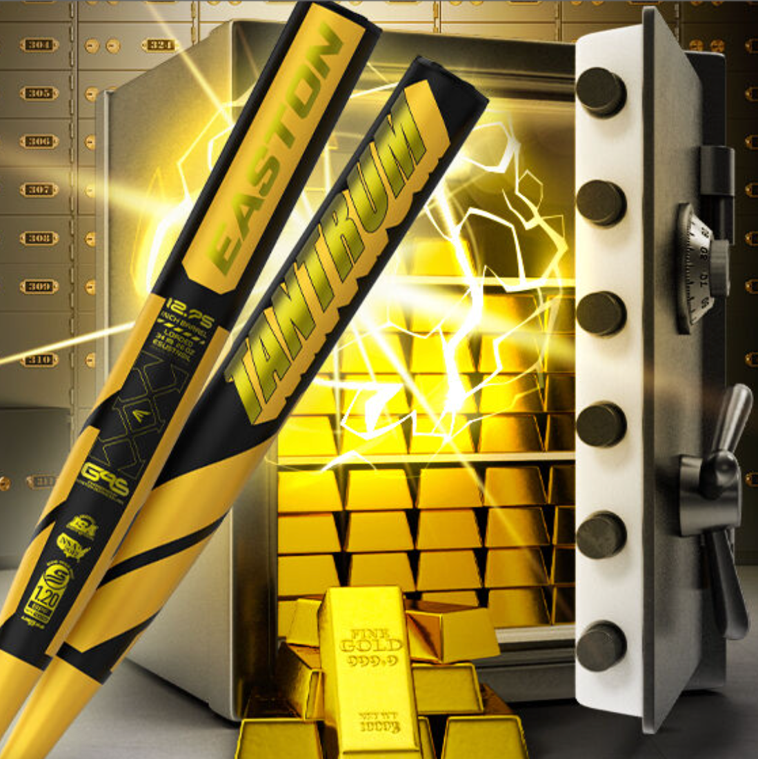 2025 Easton Tantrum Gold 12.75" 1-Piece Loaded USSSA Slowpitch Softball Bat - ESU5TNTG1L – Specs Overview | Smash It Sports |
