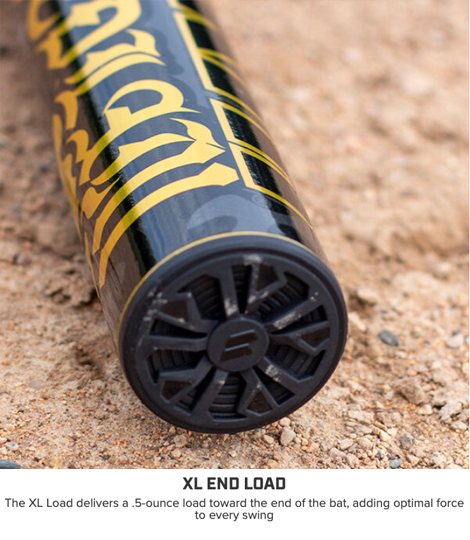 2025 Worth Bedlam Gold XL 1-Piece USSSA Slowpitch Softball Bat WSU5BEDG1L – Specs Overview | Smash It Sports | composite, uss