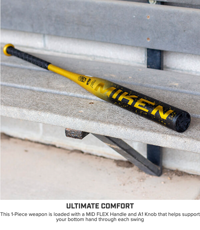 2025 Miken Freak Gold 1-Piece Maxload USSSA Slowpitch Softball Bat - MSU5FRKG1L