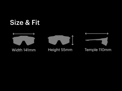 100 Percent Sunglasses - Speedcraft XS - Soto 1 - HiPER Mercury Mirror Lens