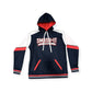 Smash It Sports Fleece Hoodie - Smashie Navy/White