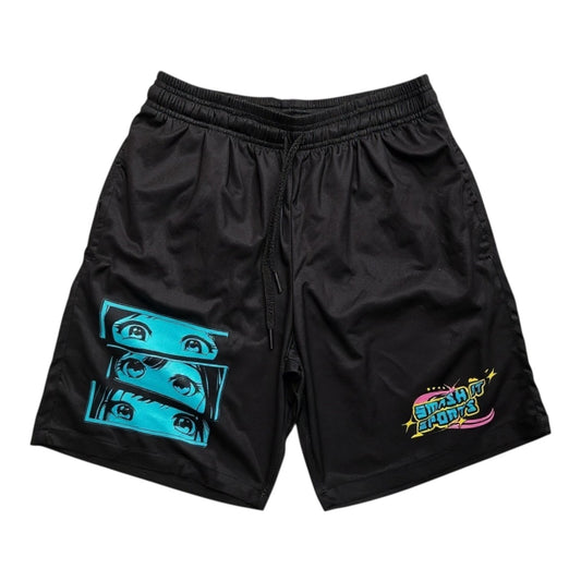 Smash It Sports Mesh Shorts - Anime
