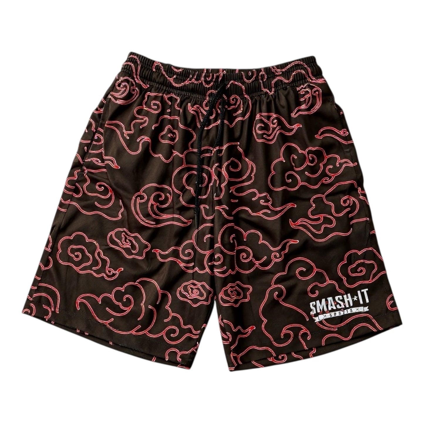 Smash It Sports Mesh Shorts - Clouds