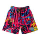 Smash It Sports Mesh Shorts - Graffiti