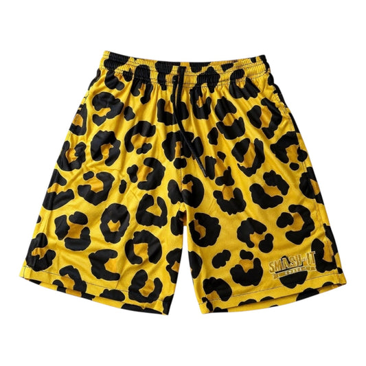 Smash It Sports Mesh Shorts - Leopard