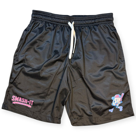 Smash It Sports Mesh Shorts - Smashie Black/Vice