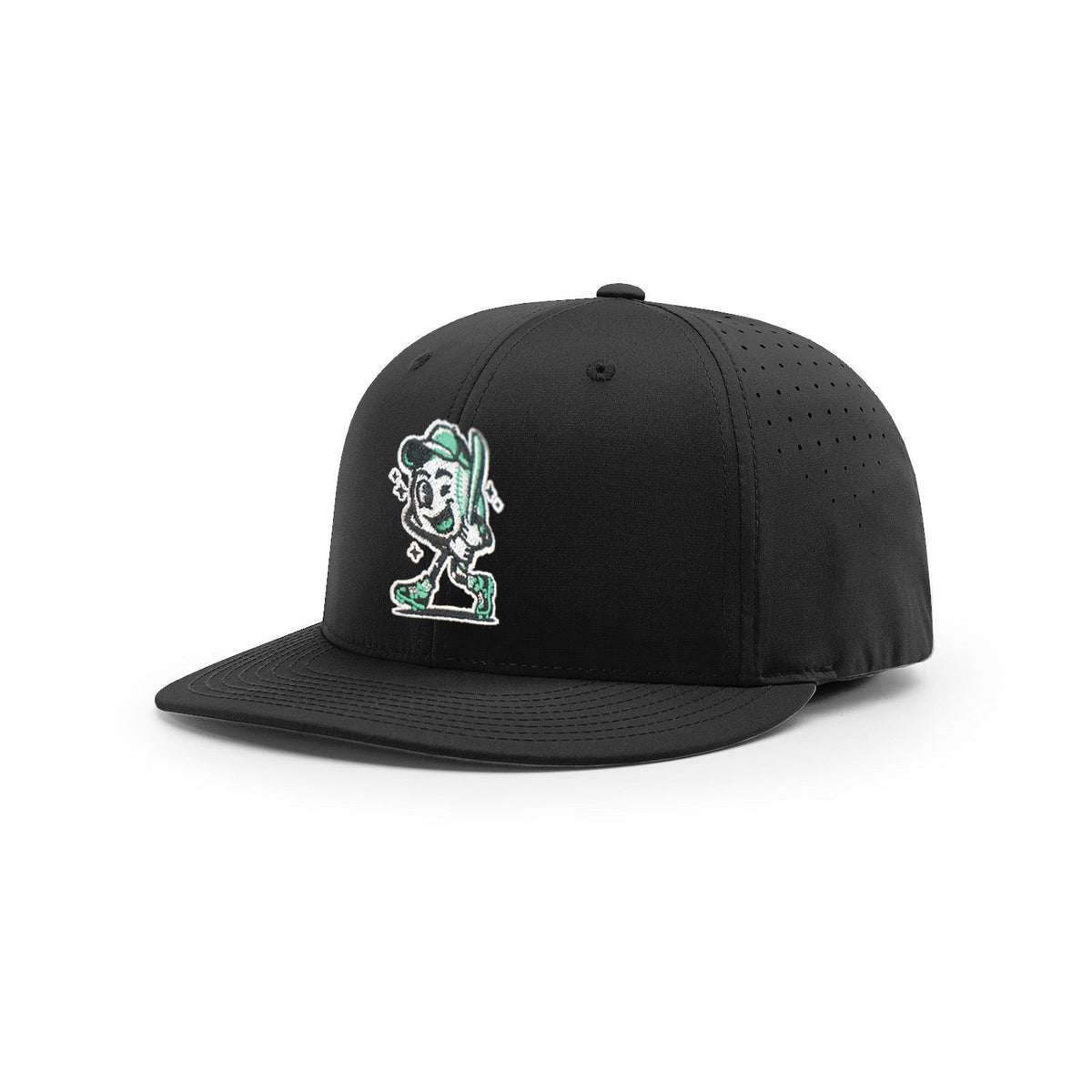 Smash It Sports Smashie PTS30 Hat - Black/Mint – Product View | Smash It Sports | pro, sport