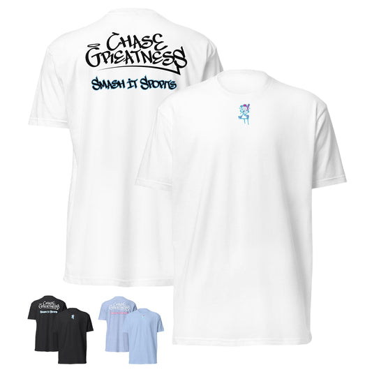 Smash It Sports T-Shirt - Chase Greatness (Multiple Colors)
