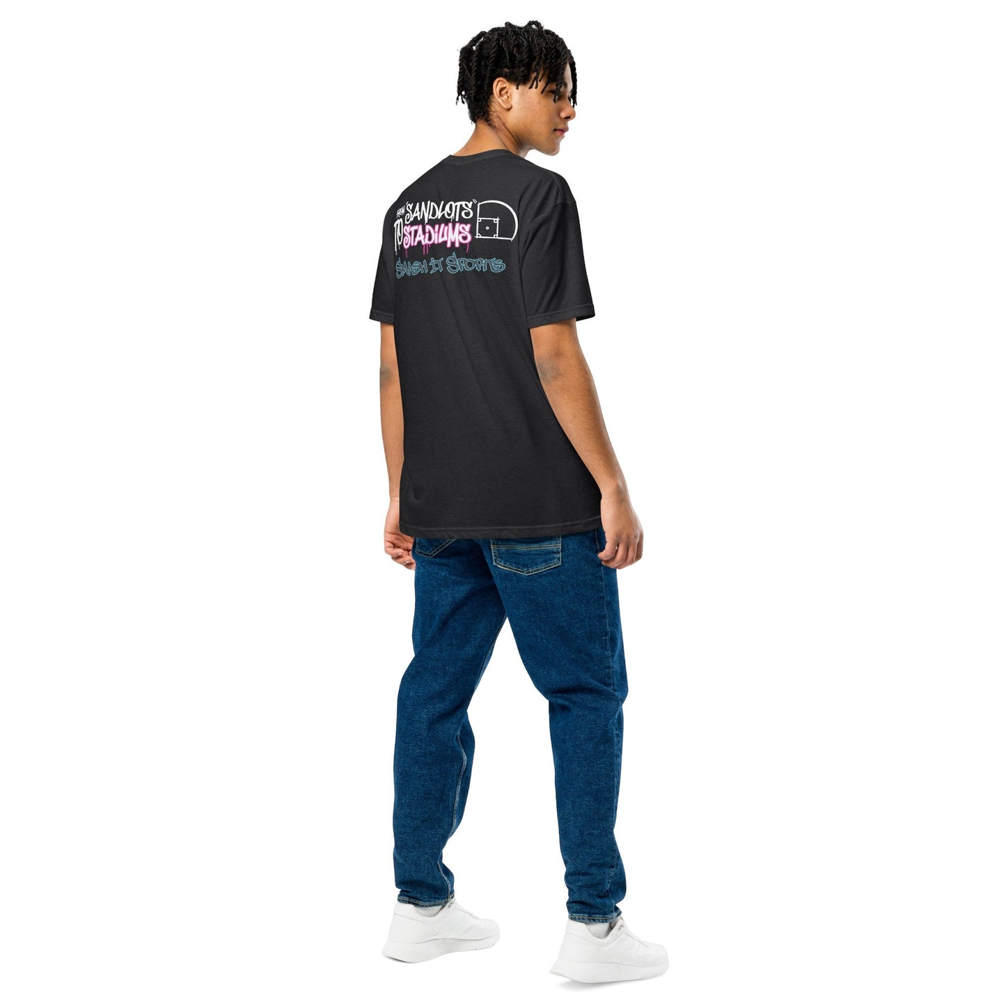 Smash It Sports T-Shirt - Sandlot To Stadiums (Multiple Colors)