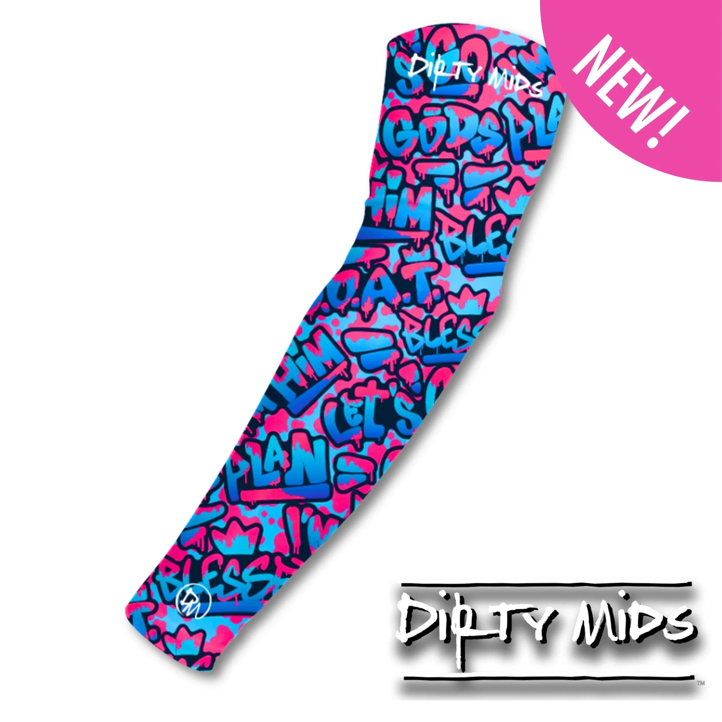 Dirty Mids Savage Series - Compression Arm Sleeves (Multiple Colors)