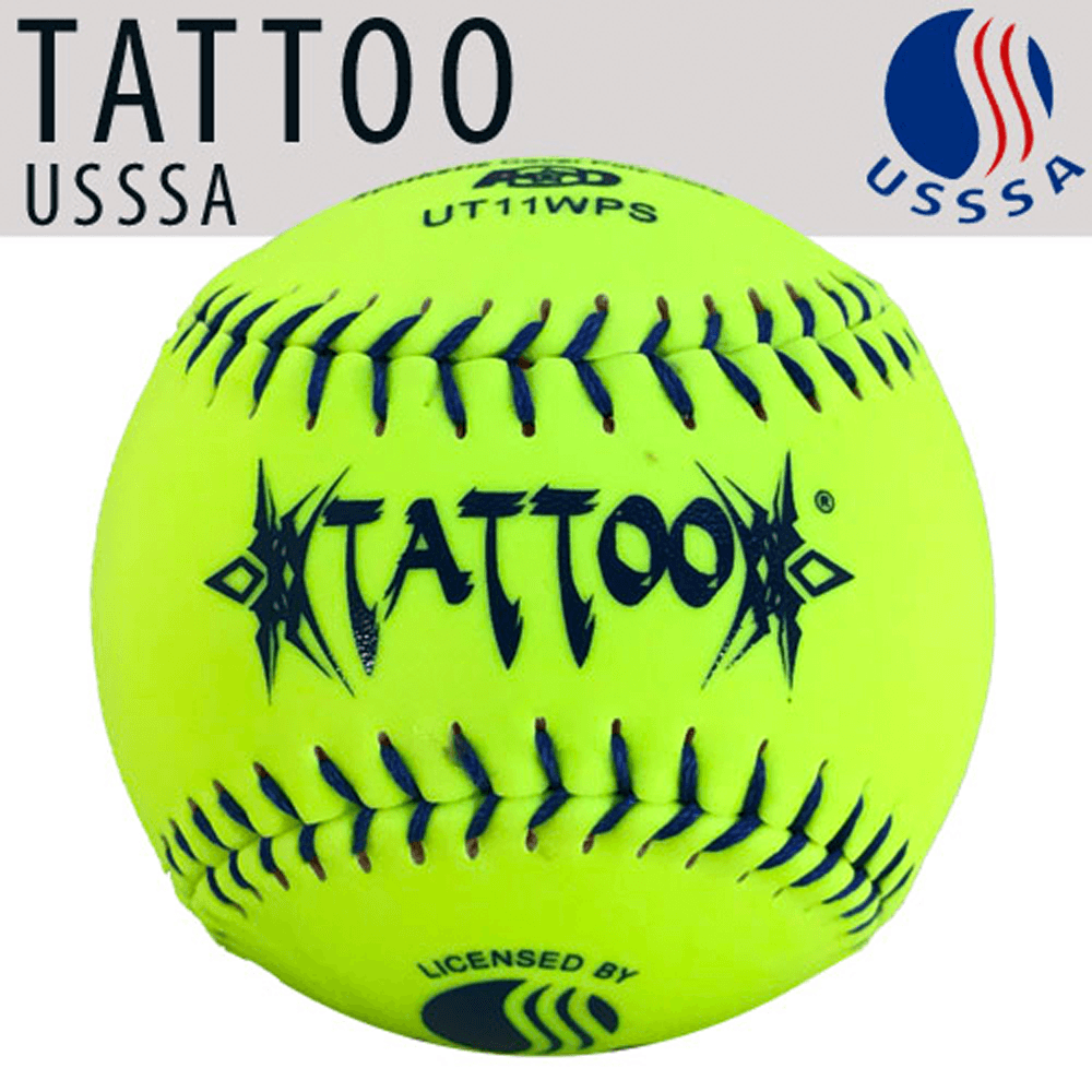 AD Starr Tattoo Classic W USSSA 11" Synthetic Slowpitch Softballs - UT11WPS - Smash It Sports