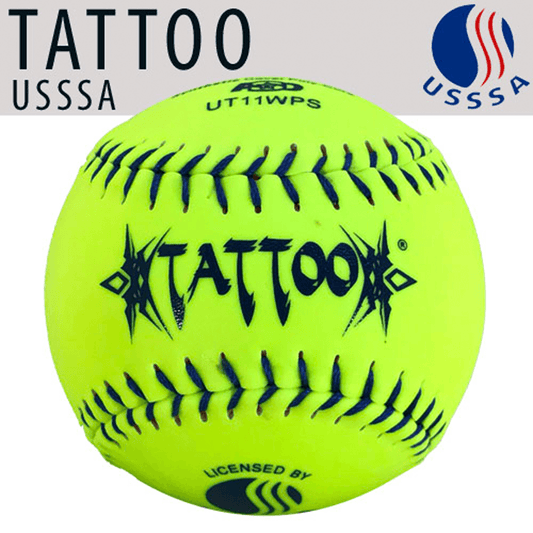 AD Starr Tattoo Classic W USSSA 11" Synthetic Slowpitch Softballs - UT11WPS - Smash It Sports