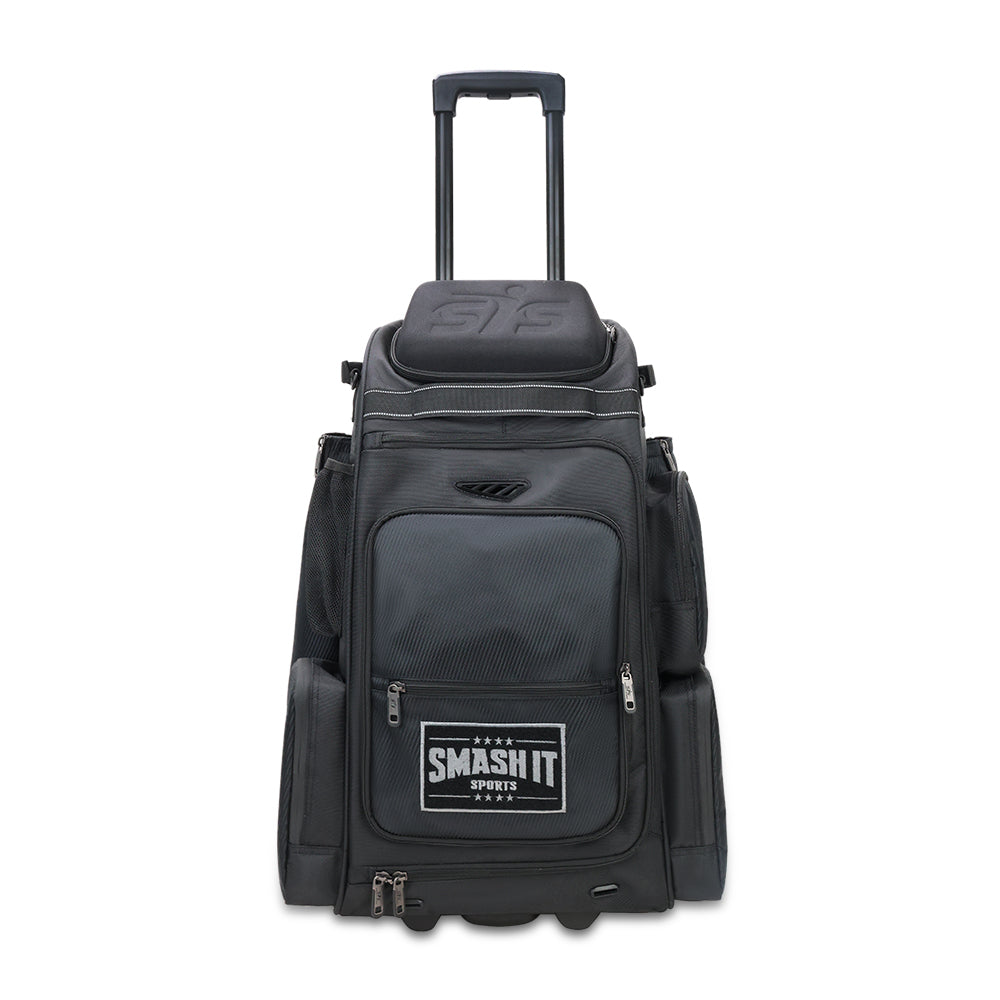 2025 Smash Ops Lil’ Guerrilla Hybrid Roller/Bat Pack Bag - Blackout