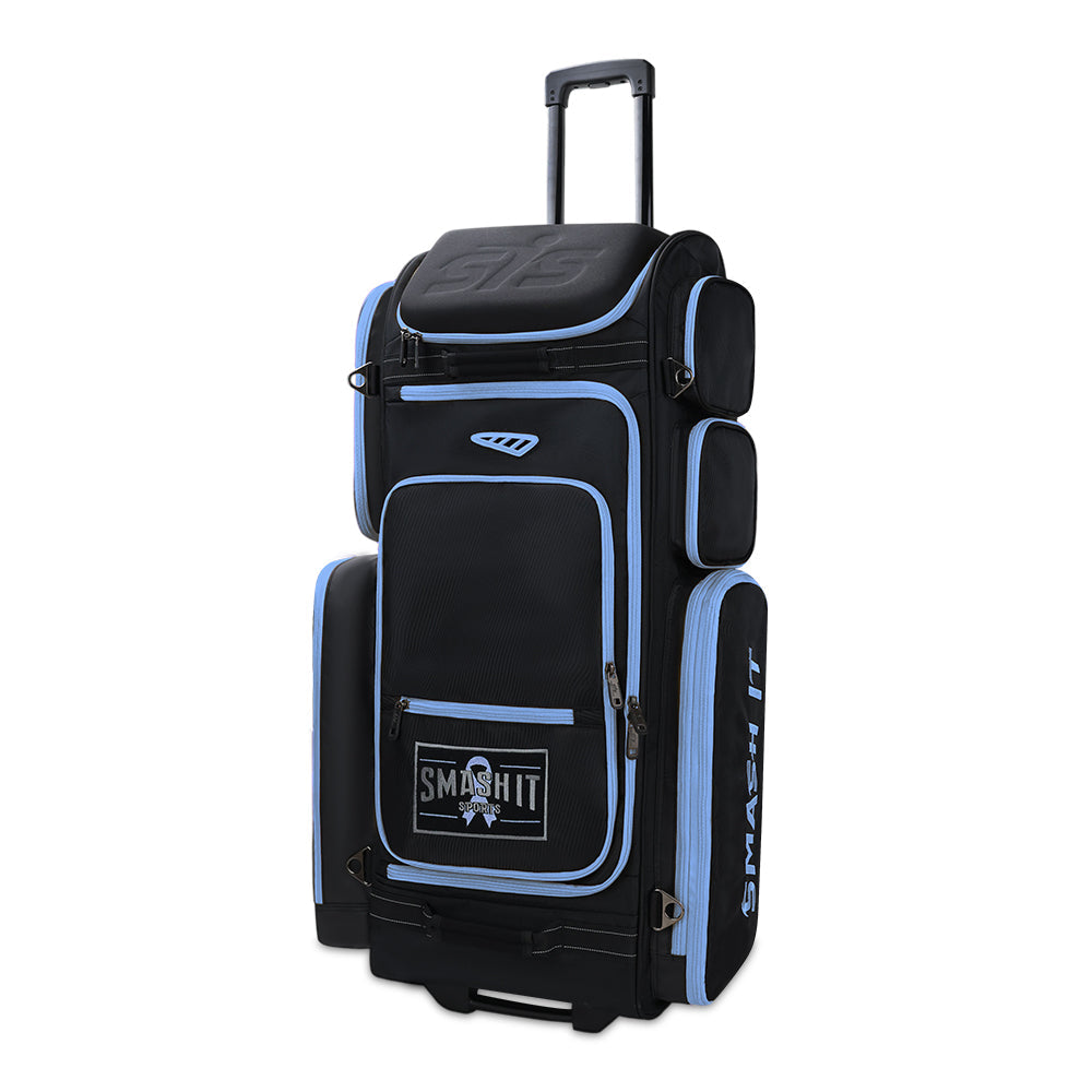 Smash Ops Guerrilla V4 Roller Bag - Carolina Cancer Awareness – Product View | Smash It Sports | pro, pocket