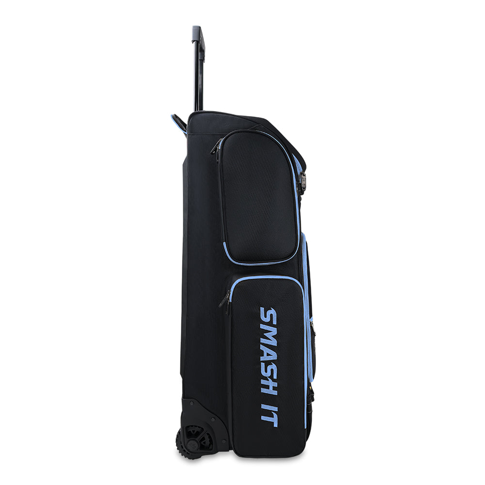 Smash Ops Guerrilla V4 Roller Bag - Carolina Cancer Awareness – Product View | Smash It Sports | pro, pocket