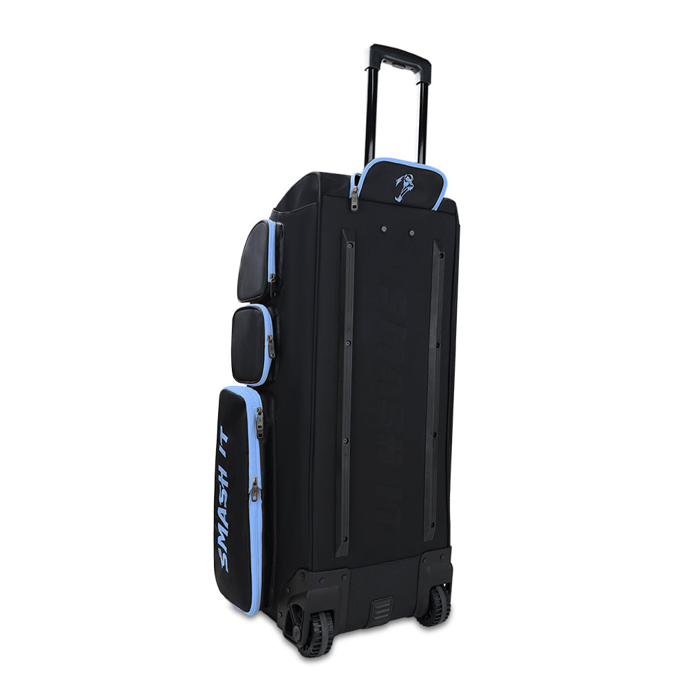 Smash Ops Guerrilla V4 Roller Bag - Carolina Cancer Awareness – Product View | Smash It Sports | pro, pocket
