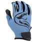 Viper Lite Premium Batting Gloves Leather Palm - Carolina Blue