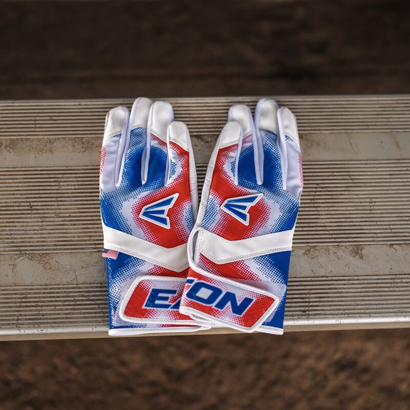 Easton American Classic Walk-Off Ethos Baseball Batting Gloves – Product View | Smash It Sports | leather, pro, web