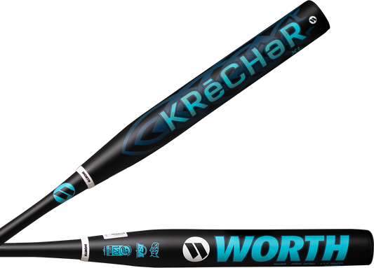 2023 Worth KRECHER XL 2pc 13.5" Barrel USSSA Slowpitch Softball Bat WSU3KRL