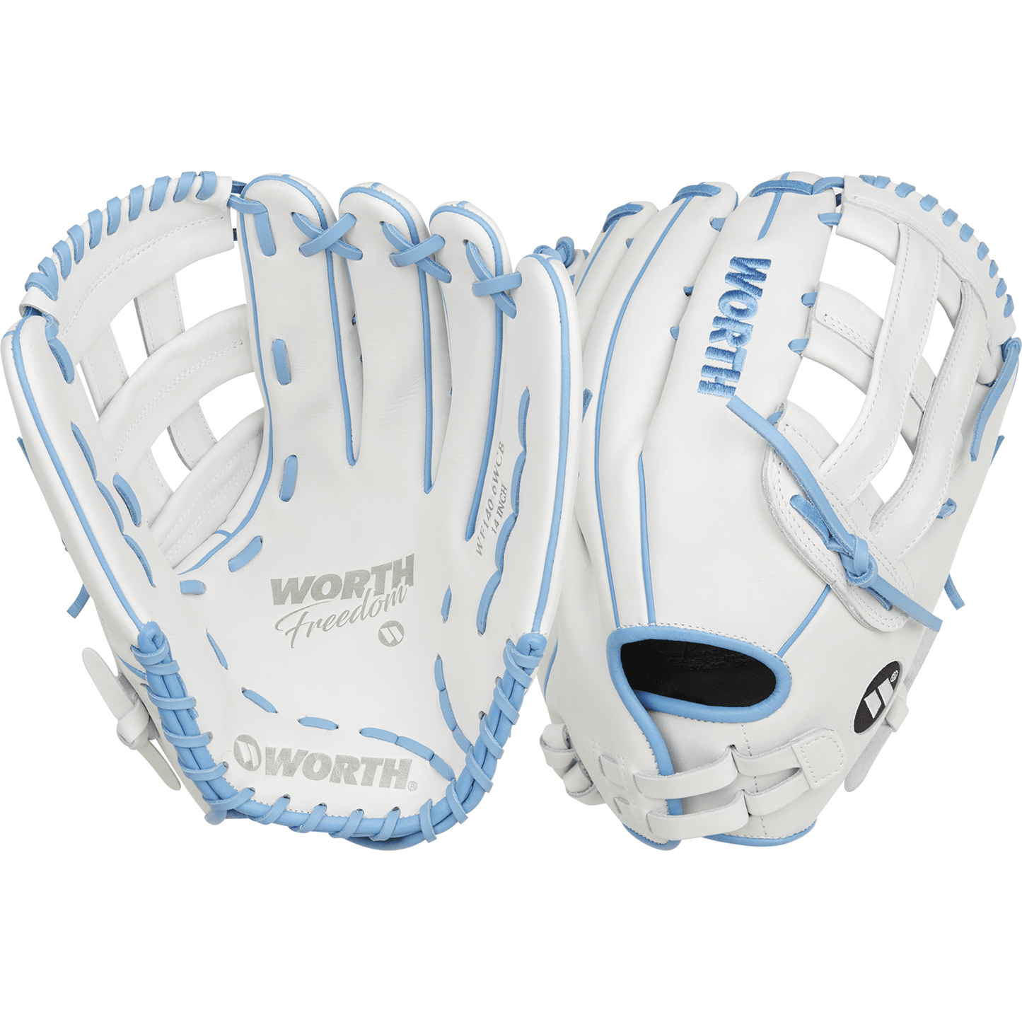 Worth Freedom Series 14" Slowpitch Fielding Glove - WWF140-6WCB - Smash It Sports