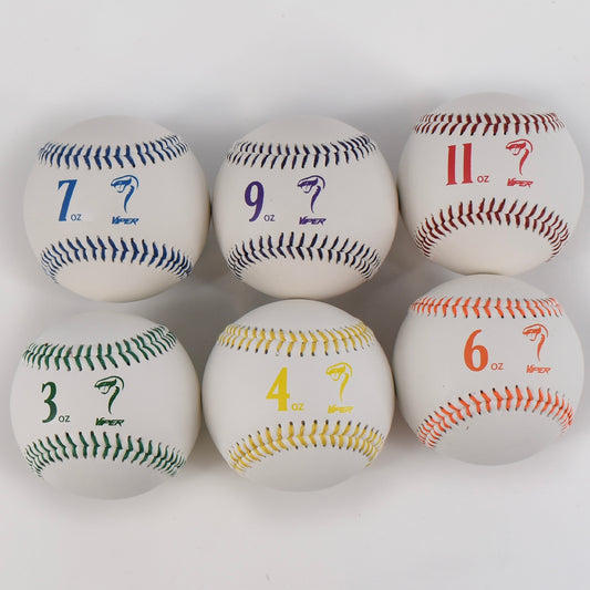 Viper Sports Weighted Training Baseballs - Over/Under Loading