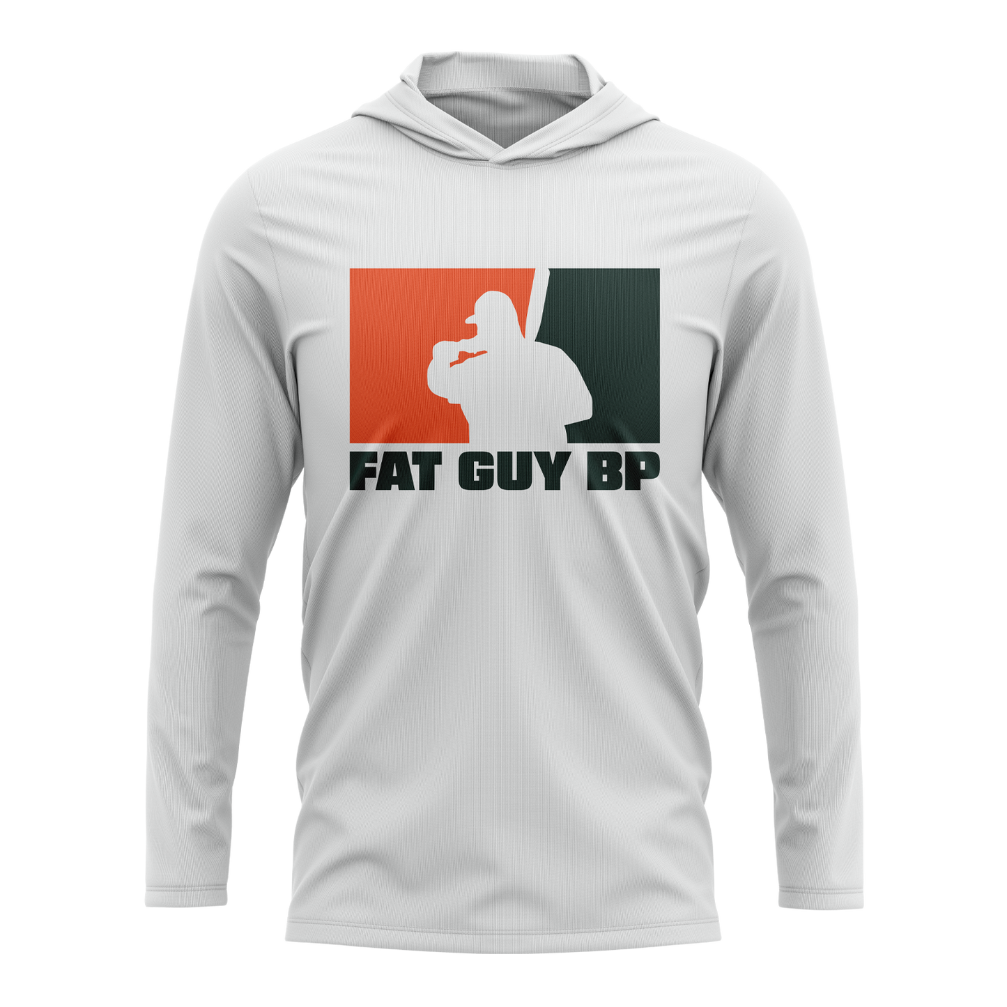 Fat Guy BP - Semi-Sub Hooded Long Sleeve Shirt - (Multiple Colors)