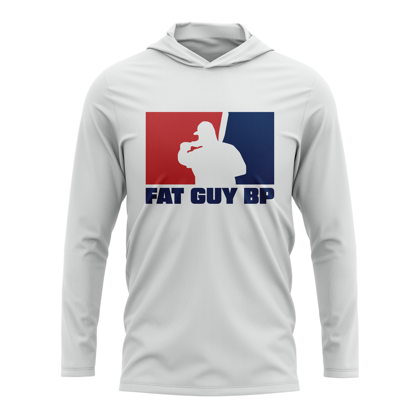 Fat Guy BP - Semi-Sub Hooded Long Sleeve Shirt - (Multiple Colors)