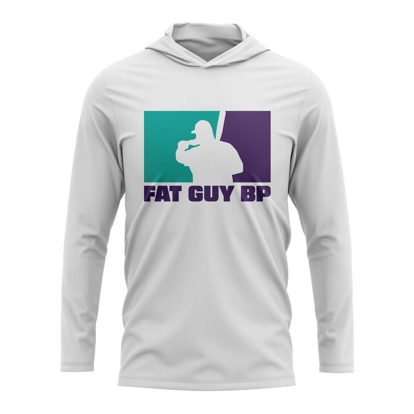 Fat Guy BP - Semi-Sub Hooded Long Sleeve Shirt - (Multiple Colors)