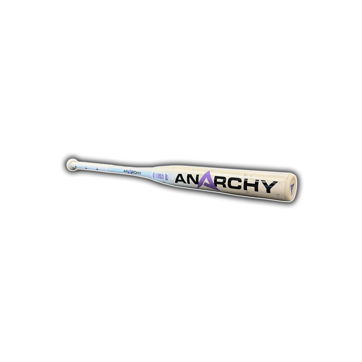 2026 Anarchy Prototype White 2-Piece End Loaded USSSA Slowpitch Softball Bat ASPWPRO26U