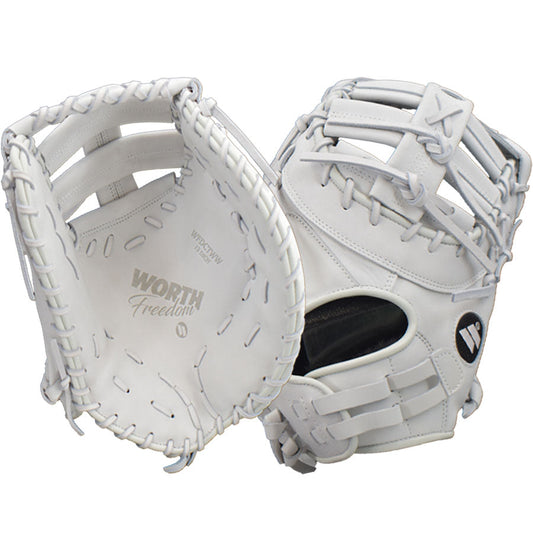 Worth Freedom Series 13" Slowpitch First Base Fielding Glove - WWFDCTWW