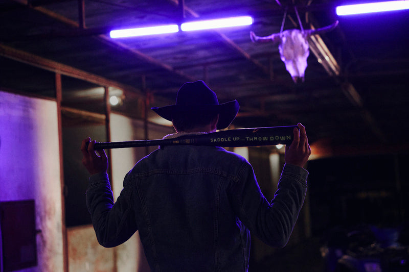 2025 Combat MFG Midnight Rodeo Spec-A1 -3 BBCOR Baseball Bat - CBB6BAR3 Saddle Up