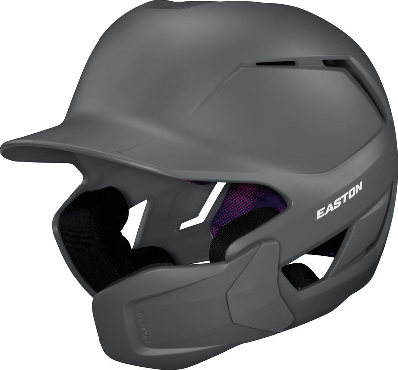 Easton Z50 With Multi-Adjust Jaw Guard Matte Baseball Batting Helmet (Multiple Colors)