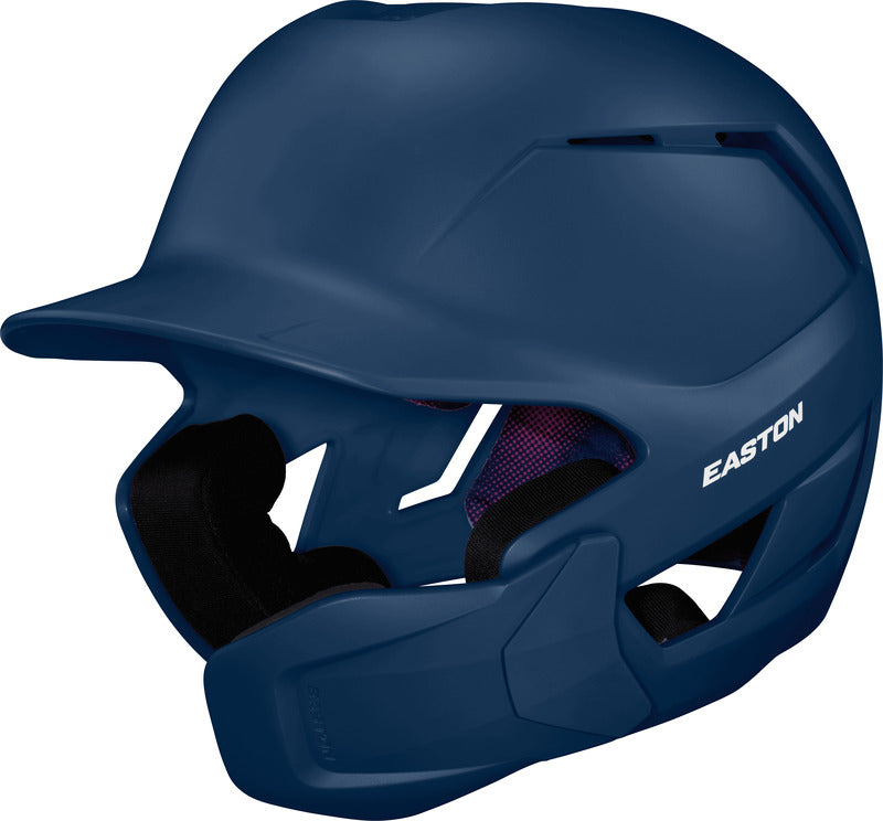 Easton Z50 With Multi-Adjust Jaw Guard Matte Baseball Batting Helmet (Multiple Colors)