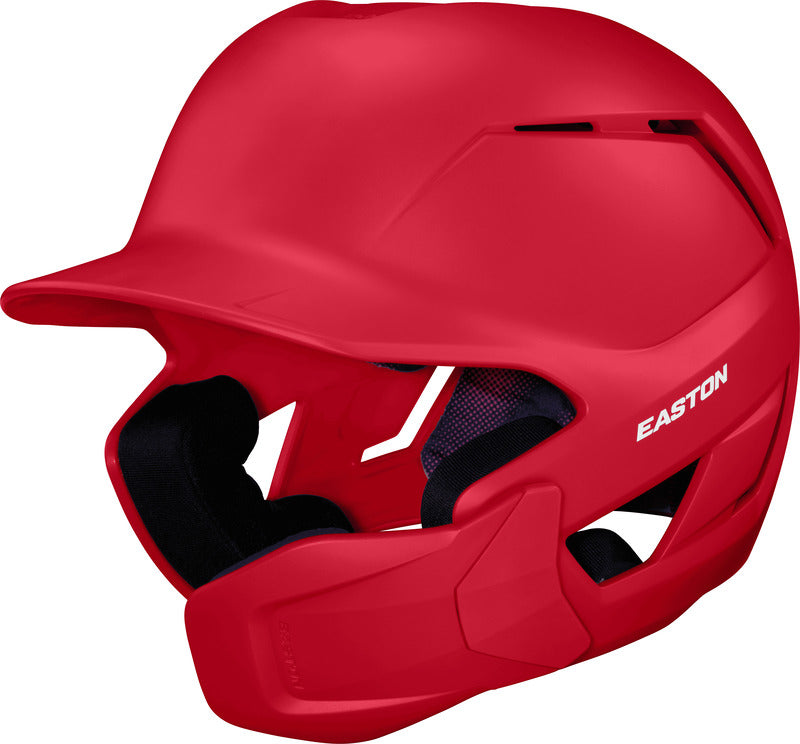 Easton Z50 With Multi-Adjust Jaw Guard Matte Baseball Batting Helmet (Multiple Colors)