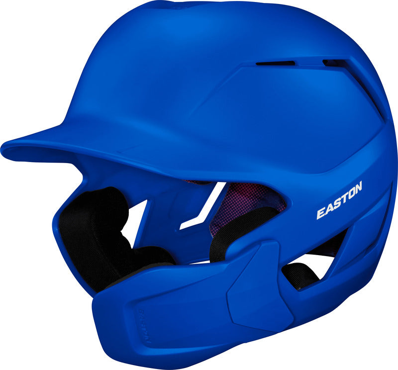 Easton Z50 With Multi-Adjust Jaw Guard Matte Baseball Batting Helmet (Multiple Colors)