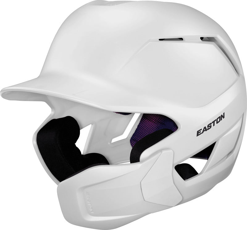 Easton Z50 With Multi-Adjust Jaw Guard Matte Baseball Batting Helmet (Multiple Colors)