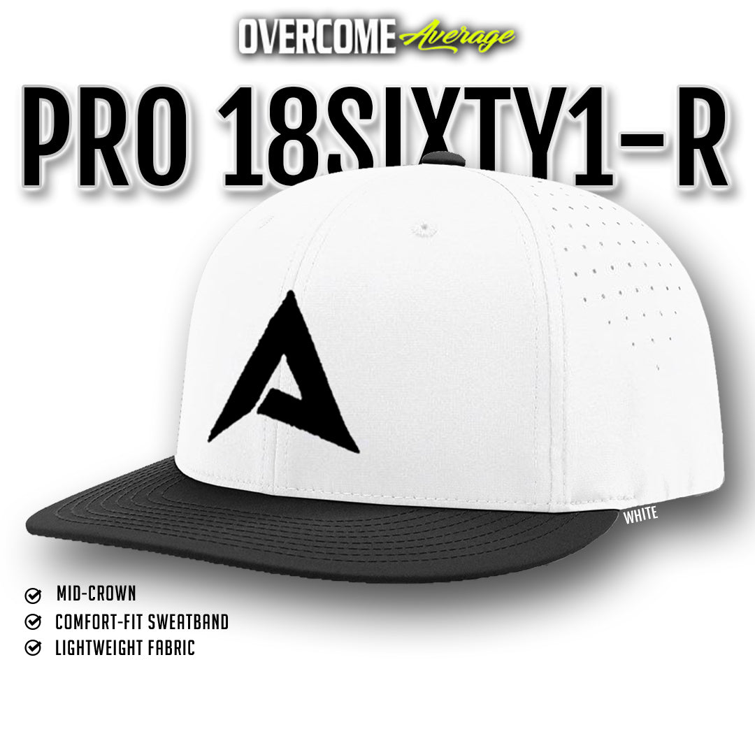 Anarchy - Pro 18SIXTY1-R Performance Hat - White/Black/Black