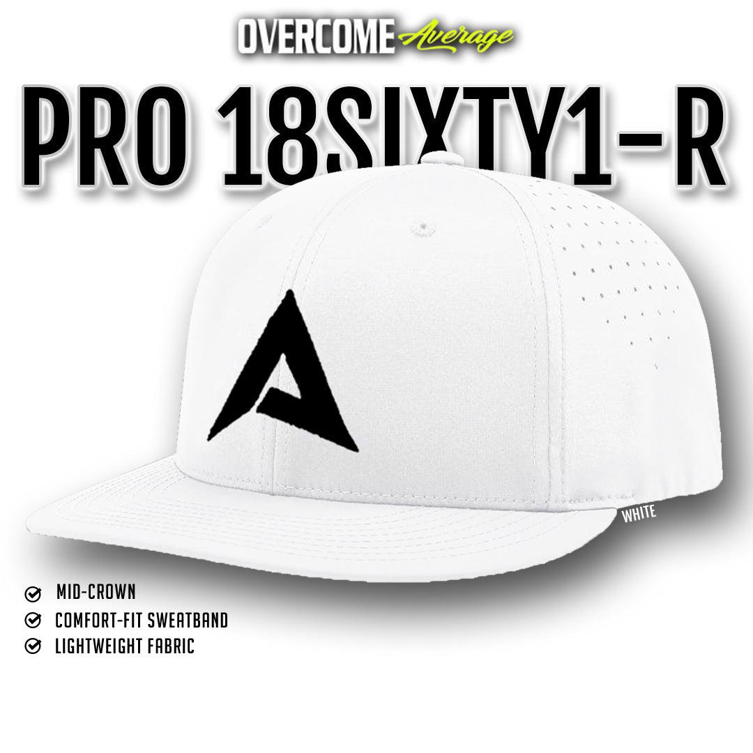 Anarchy - Pro 18SIXTY1-R Performance Hat - White/Black - Smash It Sports